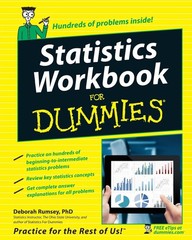 Statistics Workbook For Dummies by Deborah J. Rumsey