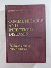 Communicable and Infectious Diseases Book 1972 Vintage Medical Textbook