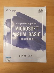 Programming With Microsoft Visual Basic 2019/2022 (MindTap Course List) by