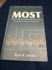 Industrial Engineering: a Series of Reference Books and Textboo Ser.: MOST Work