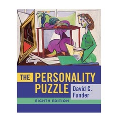 The Personality Puzzle by Funder, David C. – Eighth Edition- Hardcover- New!