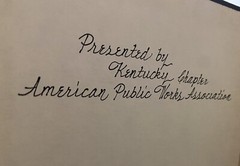 History of Public Works in the United States 1776-1976 (INSCRIBED Hardcover)