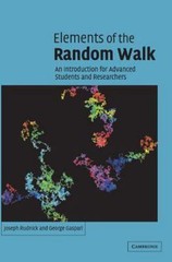 Elements of the Random Walk: An introduction for Advanced Students and Researche