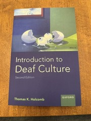 Introduction to Deaf Culture (PROF PERSPECTIVES ON DEAFNESS SERIES)