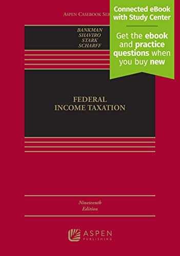 Federal Income Taxation: – Hardcover, by Bankman Joseph; Shaviro – Very Good z