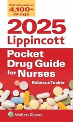 2025 Lippincott Pocket Drug Guide – Paperback, by Tucker Rebecca – Acceptable
