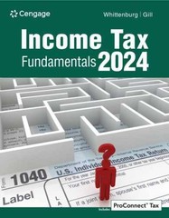 Income Tax Fundamentals – Paperback, by Whittenburg Gerald; Gill – Acceptable