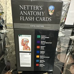 Netter Basic Science Anatomy Flash Cards by John T. Hansen 5th Edition