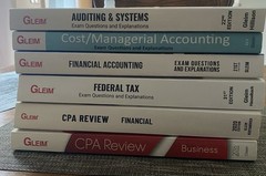 Gleim CPA Review Book Bundle – FAR, AUD, REG, BEC + Accounting (6 Books Total)