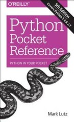 Python Pocket Reference: Python In Your Pocket (Pocket Reference – VERY GOOD