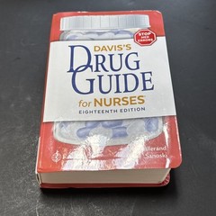 Davis’s Drug Guide for Nurses by April Hazard Vallerand and Cynthia A….