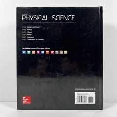 Glencoe Physical Science Teacher Edition Hardcover 2017 McGraw-Hill Education