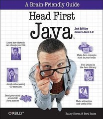 Head First Java: A Brain-Friendly… 9780596009205 by Sierra, Kathy, Bates, Bert