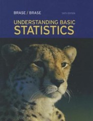 L231 * UNDERSTANDING BASIC STATISTICS, 6TH EDITION, ISBN 9781133110316