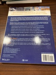 How to Estimate with RSMeans Data, Saleh A. Mubarek, Ph.D and RS Means
