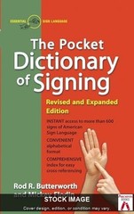 The Pocket Dictionary Of Signing (Perigee) by Rod R. Butterworth, Mickey Flodin