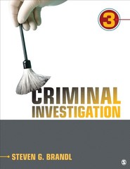 Criminal Investigation By Brandl, Steven G. Steven G. Brandl,