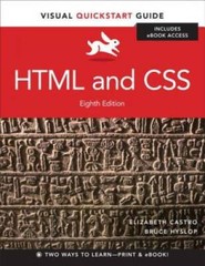 HTML and CSS: Visual QuickStart Guide (8th Edition) – Paperback – GOOD