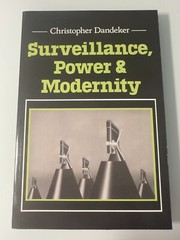 Surveillance Power & Modernity Christopher Dandeker Paperback Nonfiction Book
