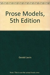 Prose Models, 5th Edition