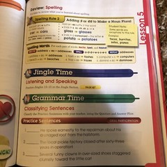 Shurley English Level 5 Student Textbook Set Book A & B Hardcover
