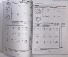 Mastering Essential Math Skills Middle School & Problem Solving Grade 4-6 Books