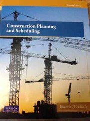 Construction Planning and Scheduling by Jimmie Hinze 2011, Hardcover USPS
