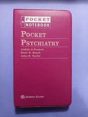 Pocket Psychiatry Pocket Notebook Beach, Scott R., Judith Puckett, John Taylor