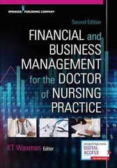 Financial and Business Management for – Paperback, by Waxman KT – Acceptable v