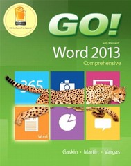 GO! with Microsoft Word 2013 Compreh…, Vargas, Alicia