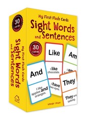 Sight Words and Sentences: My First Flash Cards by Wonder House Books PB NEW