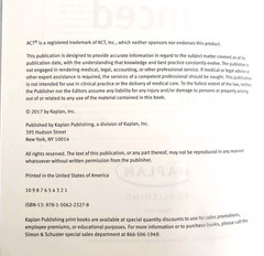 ACT Advanced Practice Prep for 36 Kaplan Test Prep College Entrance Test Guide