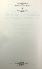 Problems & Methods of Psycho-Analysis by Sandor Ferenczi, MD 1955 Hardcover
