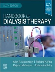 Handbook of Dialysis Therapy by Facp Nissenson, Allen R, MD: New