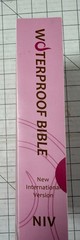 Waterproof Bible NIV Pink Floral 2009, Paperback Flexible Cover Bardin & Marsee