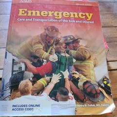 Emergency Care and Transportation of the Sick and Injured by Andrew N. Pollak…