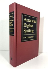American English Spelling An Informal Description by DW Cummings 1988 Hardcover