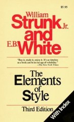 The Elements of Style by Strunk, William, Jr.; White, E. B.