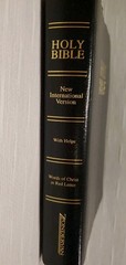 HOLY BIble, Zondervan, 2001, New International Version, ISBN 0-310-92616-5 GREAT