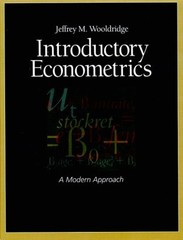 Introductory Econometrics Hardcover Jeffrey M. Wooldridge