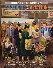 A People and a Nation, Volume II: – Paperback, by Norton Mary Beth; – Acceptable