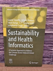 Sustainability and Health Informatics – Hardcover
