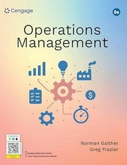 New: Operations Management by Norman Gaither 9TH ED 9788131500484