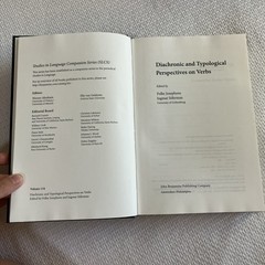 Studies in Language Companion Ser.: Diachronic and Typological Perspectives…