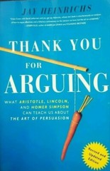 Thank You for Arguing