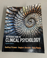 Introduction to Clinical Psychology Eighth 8th EditionGeoffrey P. Kramer 2019