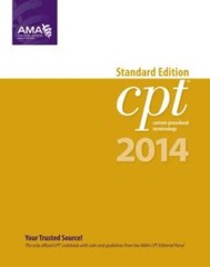 CPT 2014 Standard Edition (CPT Current Procedural Terminology – Standard – GOOD