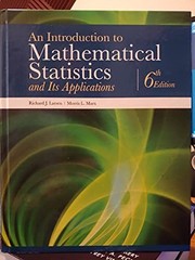Introduction to Mathematical Statistic…, Marx, Morris