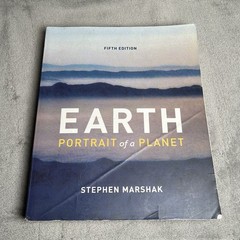 Earth: Portrait of a Planet Fifth Edition 039393750 Paperback Stephen Marshak