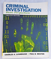 Criminal Investigation Basic Perspectives by Paul Weston and Charles Lushbaugh